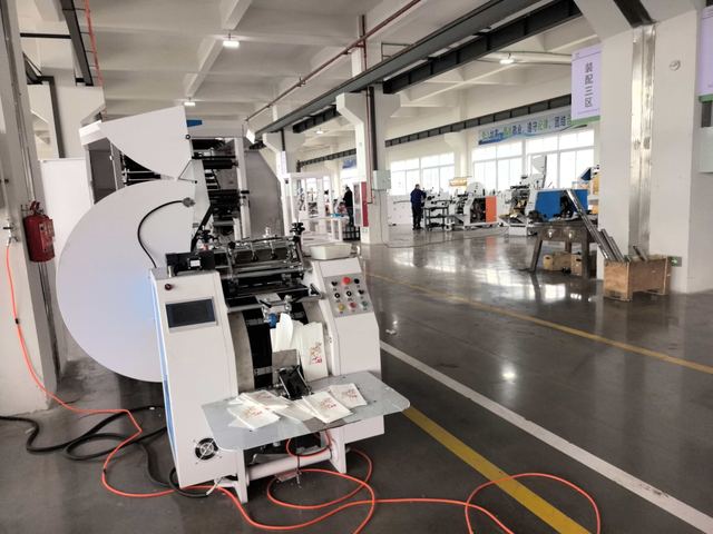 CMYK Flexo Printer Paper Bag Making Machine