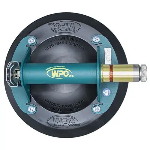 WPG N4950WBP 8" Hand Cup for Flat Surfaces with Low Vacuum Audio Alarm