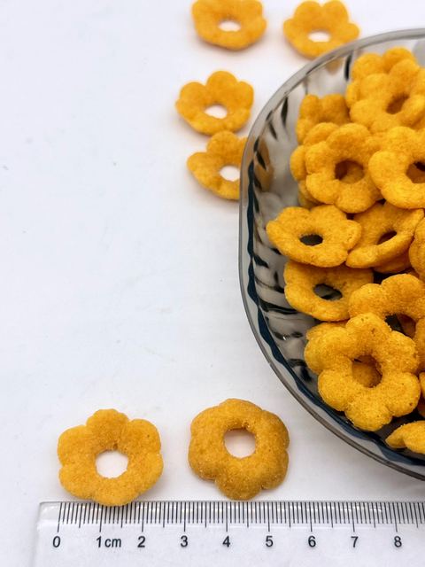 Healthy Crunchy Flower Snacks
