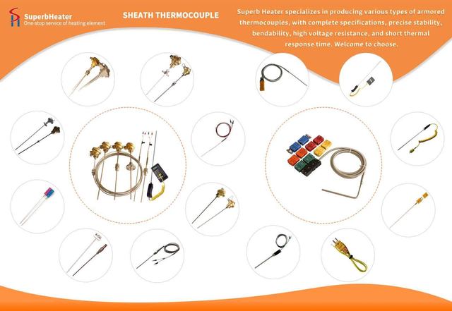 What are the differences between Type B and Type E thermocouples