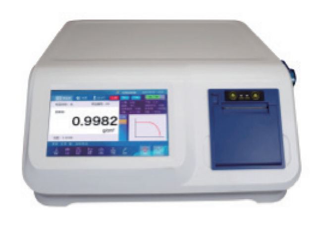 NTD 0.001-3.000g/cm3 white Thermostatic Liquid Densimeter With 10 Inch HD Touch Screen AC220V/50HZ