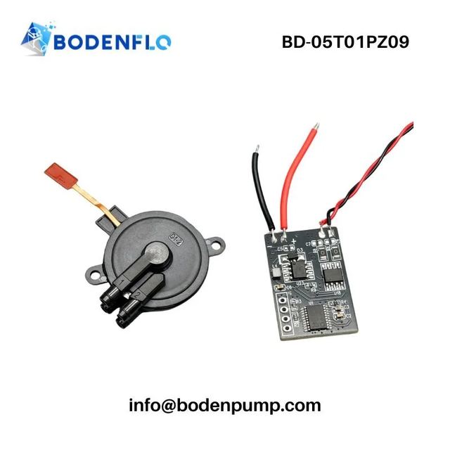 Piezoelectric Micropump 2LPM 5.3g Pneumatic Micropump BD-05T01PZ09 BODENFLO
