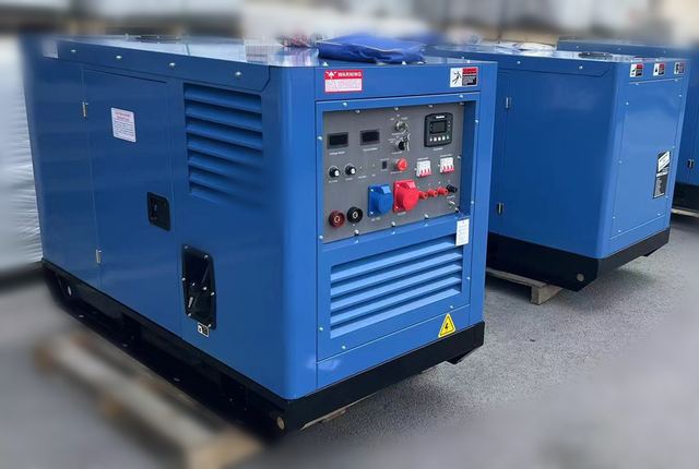 Miller Big Blue 500Amps TIG Flux Cored Welding Yanmar Diesel Generator