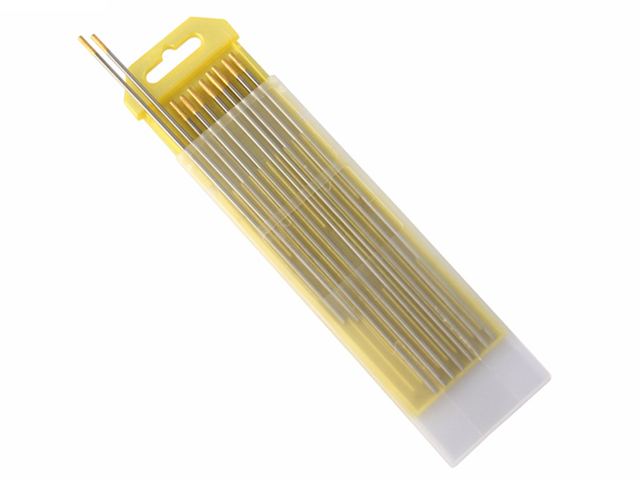 Yellow WT10 Tungsten Rod