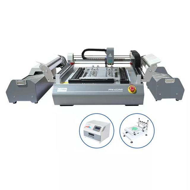 Bestückungsautomat / Mini-Reflow-Ofen / SMT-Maschine