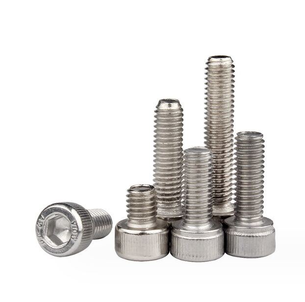 M3-M5 Silver Stainless Steel Bolt and Nut Set For Industrial Use