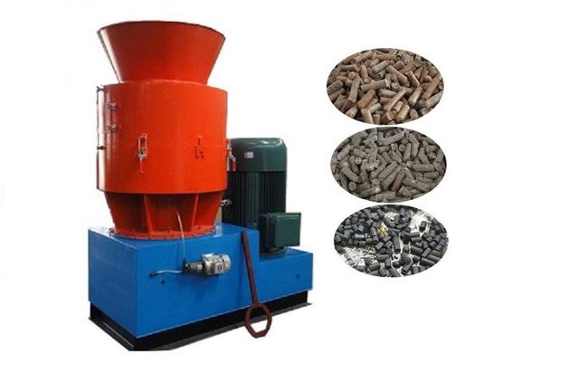 SKJ1000 Flat Die CE Certification Wood Pellet Machine