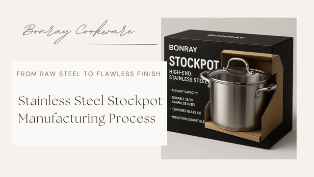 Stockpot Manufacturing Process Unveiled: From Raw Steel to Flawless Finish