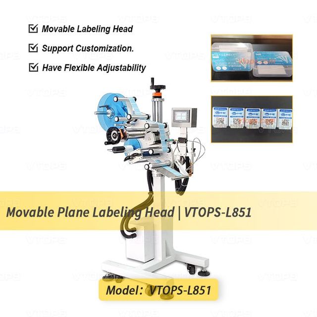 Movable Plane Production Line Labeling Head