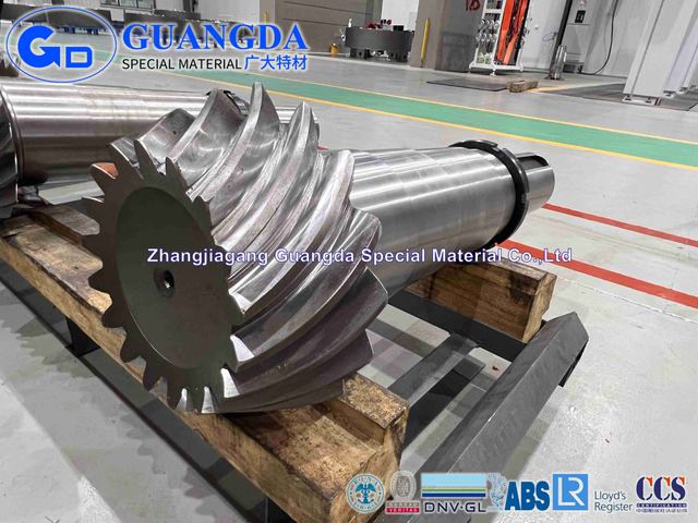 Precision Gear Pinion Shaft Customized Spline Gear Shaft