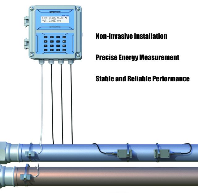 ST502 Ultrasonic Energy Meter with PT100 and RS485