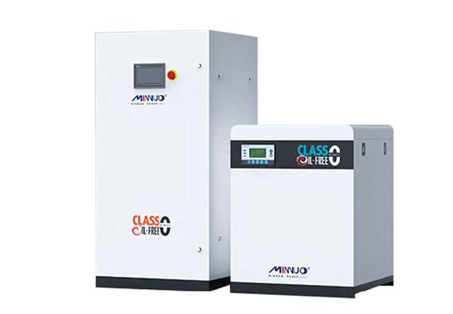 Scroll oil-free air compressor