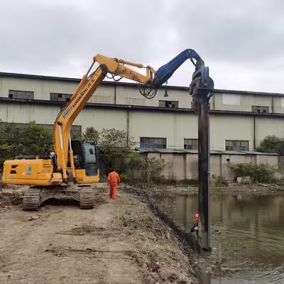 High Frequency Pile Driver