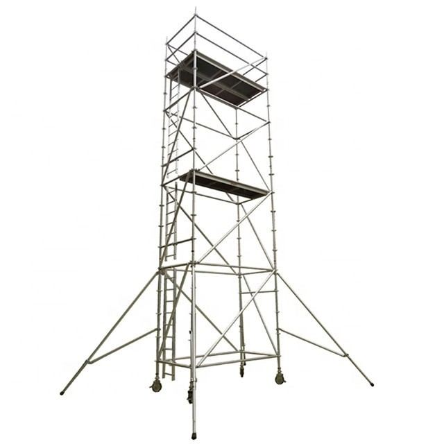 Outdoor Building Construction Aluminum Ringlock Scaffolding GS Certification