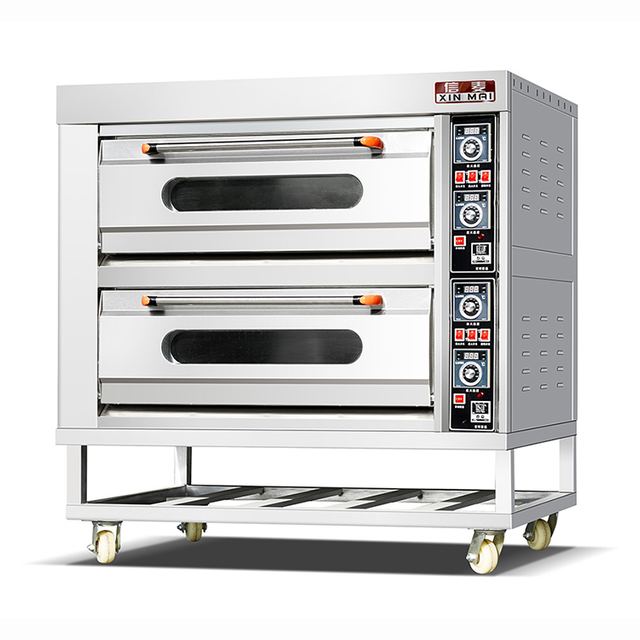 ASL2-4D Electric Bakery Oven 2 Deck 4 Trays