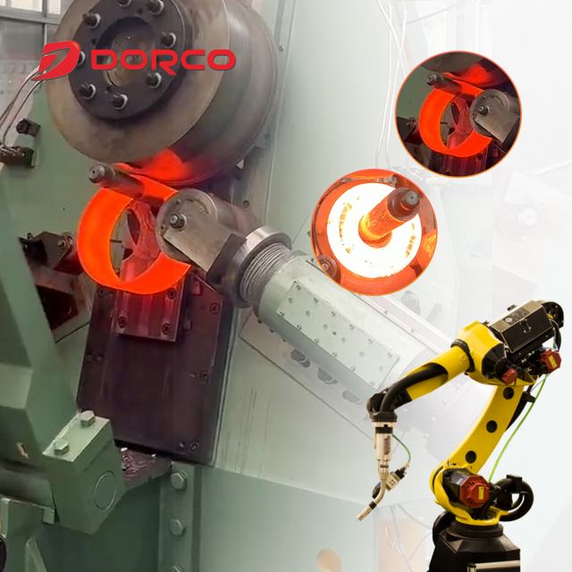 High-strength Steel Frame Ring Rolling Machine with 5-10Kg Ring Capacity and Customizable Size