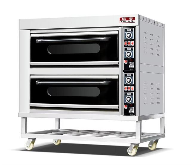 Luxury Multifunctional Exclusive Gas Oven 2 Deck 6 Trays