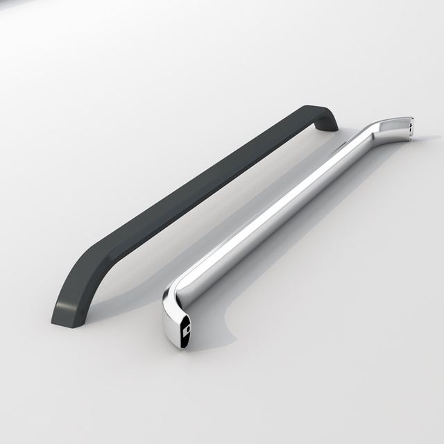 Aluminum Kitchen Cabinet Pull Bridge Bow Handles Decorative Hardware