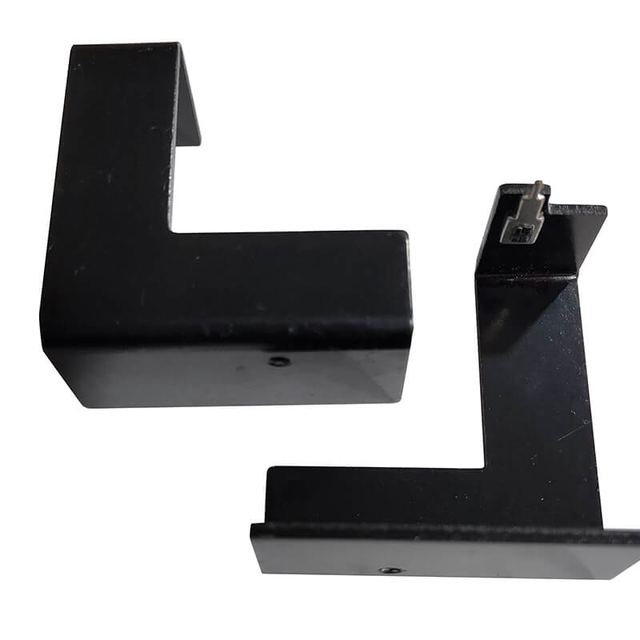 Metal brackets for home appliances