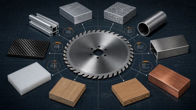 How to Match a TCT Saw Blade to Material and RPM