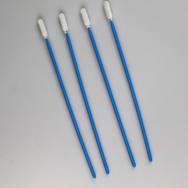 Cleanroom Polyurethane Foam Swab With 6.5" Long Handle