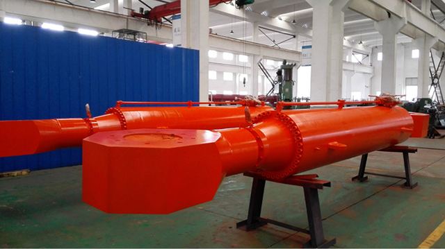 Fully Welded Hydropower Hydraulic Cylinder with 16-45MPa Working Pressure