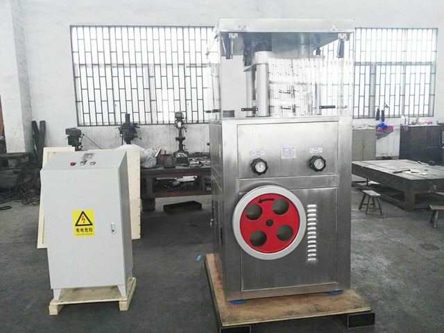 Large 7.5Kw Pharmaceutical Tablet Press Machine High Working Pressure