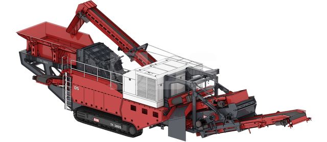 TAFS TRACKED CRUSHING AND SCREENING PLANT