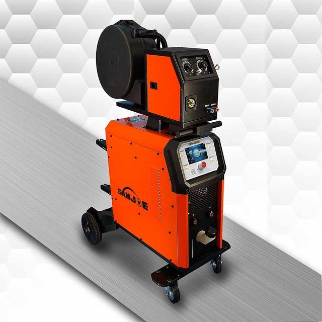 LCD Multi Process Mig Welder , Gmaw IGBT Mig Welding Machine