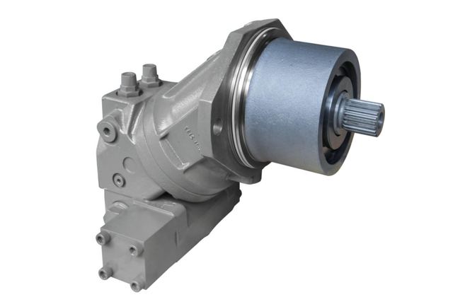 Low Noise Axial Piston Hydraulic Motor 400 Bar Compact Design For Snowplows