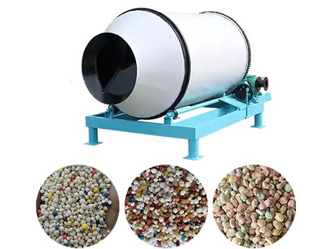 Bulk blending fertilizer mixer
