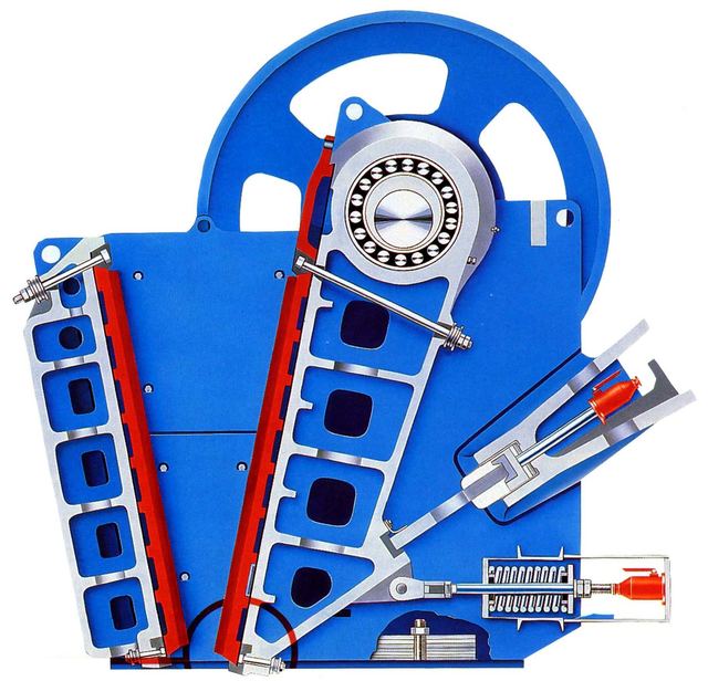V Gravity Single Toggle Primary Jaw Crusher Machine