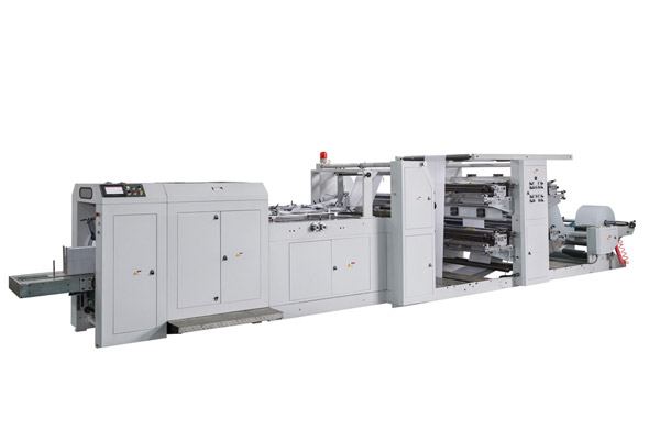LSD-700+LST-4100 Automatic High Speed Paper Bag Machine With Flexo Printing Machine